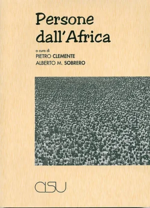 Copertina Clemente Sobrero Persone dall'Africa