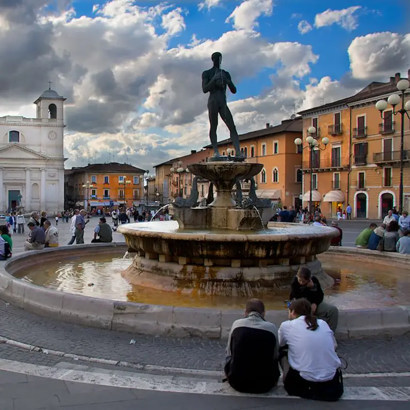 Piazza Duomo a L'Aquila