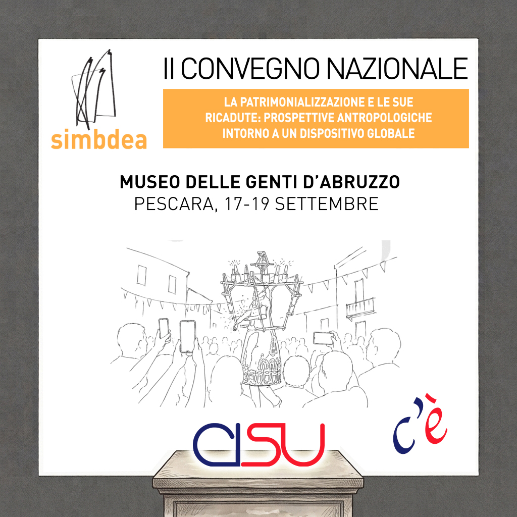 immagine che raffigura il manifesto del Secondo Convegno Nazionale Simbdea a Pescara dal 17 al 19 settembre 2026